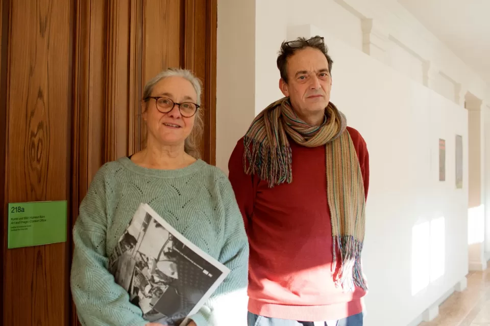 Portraits von Alice Creischer und Andreas Siekmann